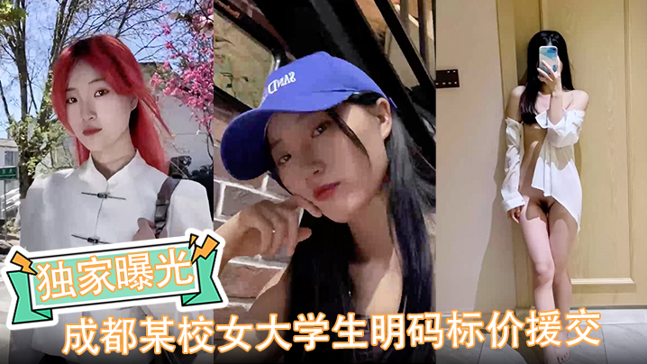 独家曝光成都某校女大学生明码标价援交陪玩伴游卖逼视频被金主爆出完整版 HD