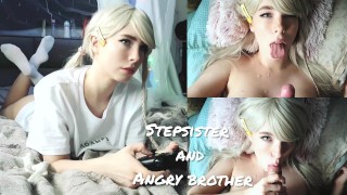 继妹用她的身体支付了一个破碎的游戏手柄❤ -莫莉红狼 HD