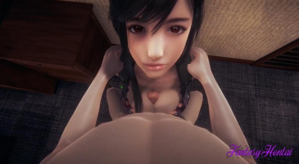 JSH-920 最终幻想3D-射在蒂法的奶子小穴和嘴上V