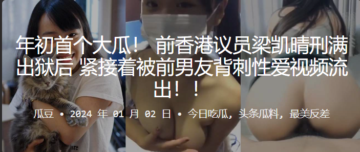 VLRU-136 议员梁凯晴刑满出狱后紧接着被前男友背刺性爱视频流出海报剧照