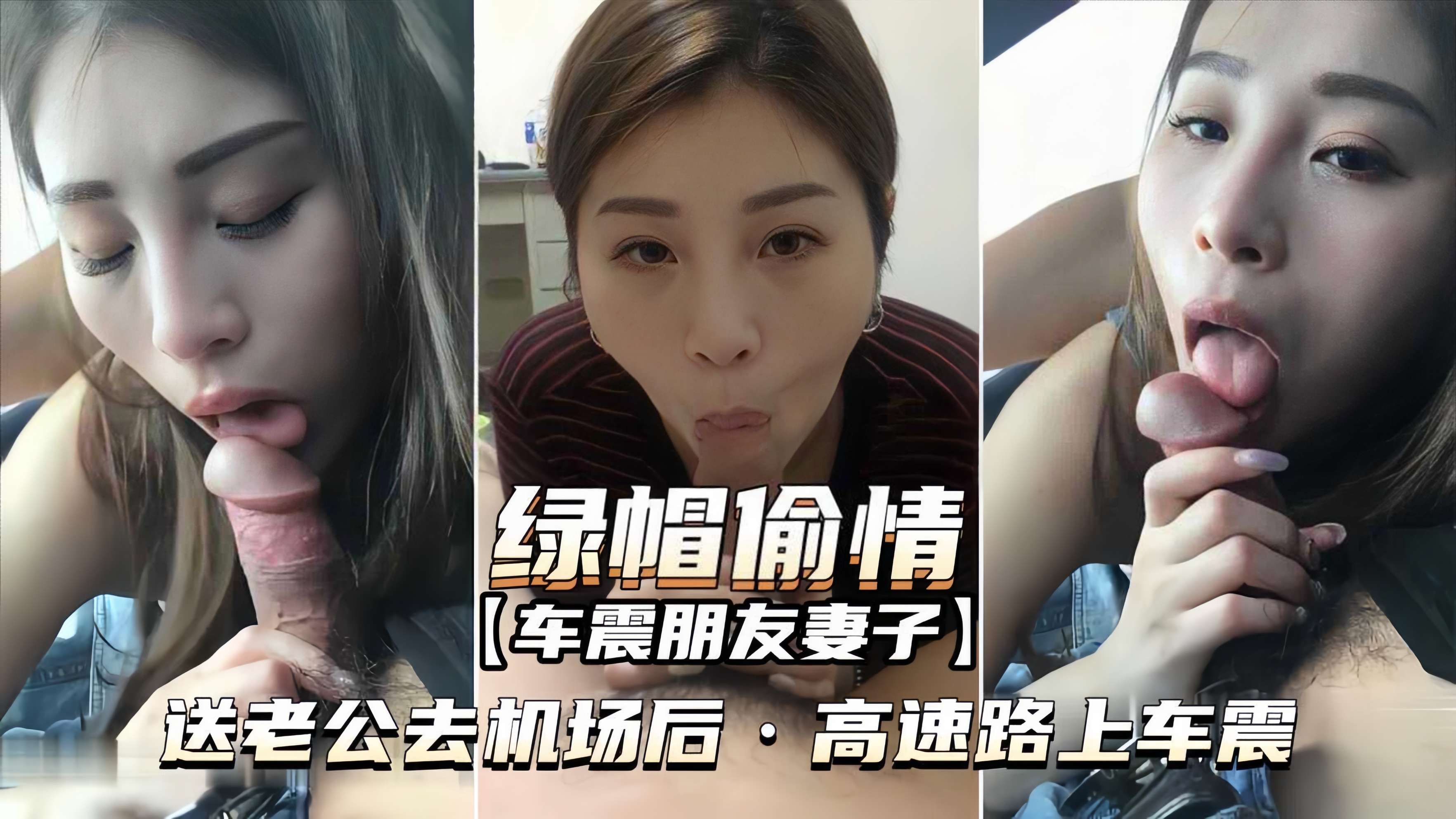 TAMF-045 绿帽偷情-车震朋友妻子送老公去机场后高速路上车震