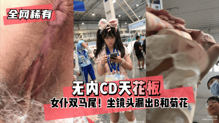 VWPW-197 无内⭐CD天花板⭐ 女仆双马尾！坐镜头漏出B和菊花